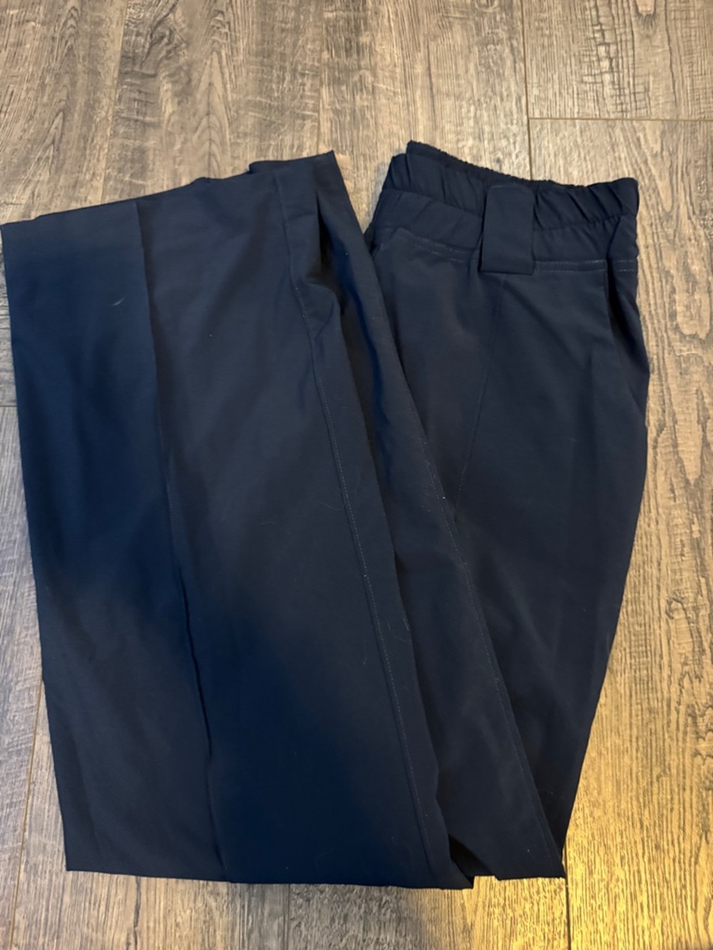 Athleta Women's Navy Chinos with Elastic Waist